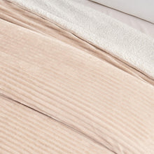 Load image into Gallery viewer, Ribbed Sherpa Throw Blanket - Corduroy Collection
