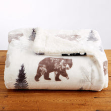 Load image into Gallery viewer, Sherpa Throw Blanket - Hudson Collection