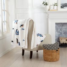Load image into Gallery viewer, Sherpa Throw Blanket - Hudson Collection
