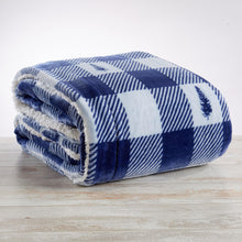 Load image into Gallery viewer, Sherpa Throw Blanket - Hudson Collection