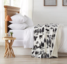 Load image into Gallery viewer, Velvet Plush Sherpa Luxury Bed Blanket - Cielo Collection
