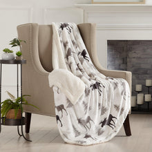 Load image into Gallery viewer, Velvet Plush Sherpa Luxury Bed Blanket - Cielo Collection