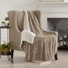 Load image into Gallery viewer, Velvet Plush Sherpa Luxury Bed Blanket - Cielo Collection