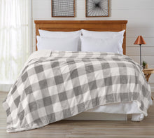 Load image into Gallery viewer, Velvet Plush Sherpa Luxury Bed Blanket - Cielo Collection