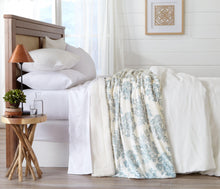 Load image into Gallery viewer, Velvet Plush Sherpa Luxury Bed Blanket - Cielo Collection
