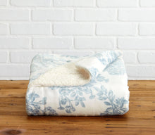 Load image into Gallery viewer, Velvet Plush Sherpa Luxury Bed Blanket - Cielo Collection