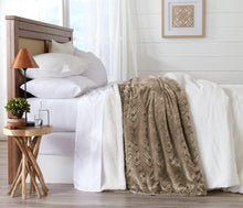 Load image into Gallery viewer, Velvet Plush Sherpa Luxury Bed Blanket - Cielo Collection