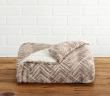 Load image into Gallery viewer, Velvet Plush Sherpa Luxury Bed Blanket - Cielo Collection