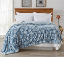 Load image into Gallery viewer, Velvet Plush Sherpa Luxury Bed Blanket - Cielo Collection