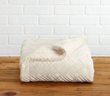 Load image into Gallery viewer, Velvet Plush Sherpa Luxury Bed Blanket - Cielo Collection