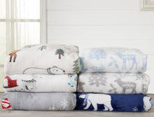 Load image into Gallery viewer, Velvet Throw Blanket - Pearl Collection