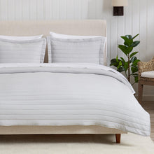 Load image into Gallery viewer, Solid Striped Quilt - Virginia Collection