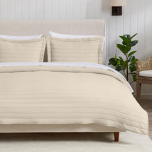 Load image into Gallery viewer, Solid Striped Quilt - Virginia Collection