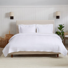 Load image into Gallery viewer, Solid Striped Quilt - Virginia Collection