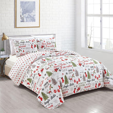 Load image into Gallery viewer, Holiday Quilt Set - Carol Collection