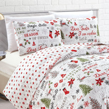 Load image into Gallery viewer, Holiday Quilt Set - Carol Collection