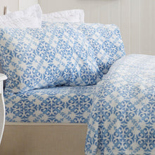 Load image into Gallery viewer, Printed Plush Sheet - Velvet Luxe Lattice Collection