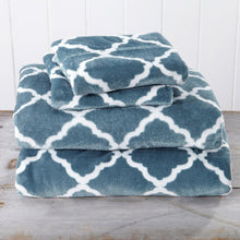 Load image into Gallery viewer, Printed Plush Sheet - Velvet Luxe Lattice Collection