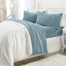 Load image into Gallery viewer, Solid Plush Sheet - Velvet Luxe Collection