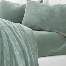 Load image into Gallery viewer, Solid Plush Sheet - Velvet Luxe Collection