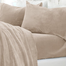 Load image into Gallery viewer, Solid Plush Sheet - Velvet Luxe Collection