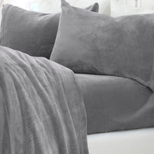 Load image into Gallery viewer, Solid Plush Sheet - Velvet Luxe Collection