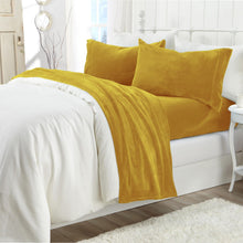 Load image into Gallery viewer, Solid Plush Sheet - Velvet Luxe Collection