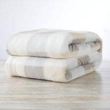 Load image into Gallery viewer, Velvet Plush Sherpa Luxury Bed Blanket - Kinsley Collection