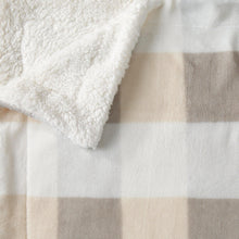 Load image into Gallery viewer, Velvet Plush Sherpa Luxury Bed Blanket - Kinsley Collection