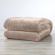 Load image into Gallery viewer, Velvet Plush Sherpa Luxury Bed Blanket - Kinsley Collection