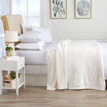Load image into Gallery viewer, Velvet Plush Sherpa Luxury Bed Blanket - Kinsley Collection