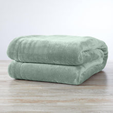 Load image into Gallery viewer, Velvet Plush Sherpa Luxury Bed Blanket - Kinsley Collection