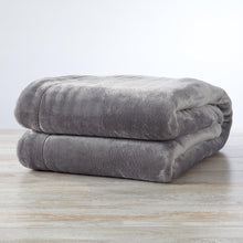 Load image into Gallery viewer, Velvet Plush Sherpa Luxury Bed Blanket - Kinsley Collection
