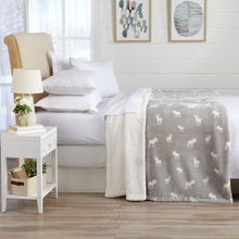 Load image into Gallery viewer, Velvet Plush Sherpa Luxury Bed Blanket - Kinsley Collection