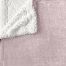 Load image into Gallery viewer, Velvet Plush Sherpa Luxury Bed Blanket - Kinsley Collection