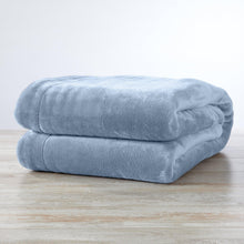 Load image into Gallery viewer, Velvet Plush Sherpa Luxury Bed Blanket - Kinsley Collection