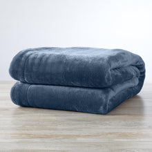 Load image into Gallery viewer, Velvet Plush Sherpa Luxury Bed Blanket - Kinsley Collection