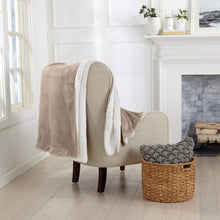 Load image into Gallery viewer, Velvet Plush Sherpa Luxury Bed Blanket - Kinsley Collection