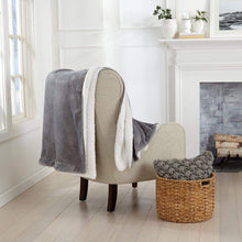 Load image into Gallery viewer, Velvet Plush Sherpa Luxury Bed Blanket - Kinsley Collection
