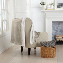 Load image into Gallery viewer, Velvet Plush Sherpa Luxury Bed Blanket - Kinsley Collection