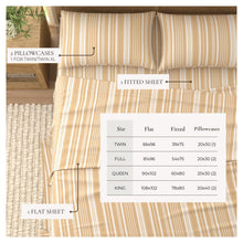 Load image into Gallery viewer, Striped Sheet Set - Elouise Collection
