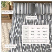 Load image into Gallery viewer, Striped Sheet Set - Elouise Collection