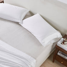 Load image into Gallery viewer, Solid Plush Fitted Sheet - Velvet Luxe Collection
