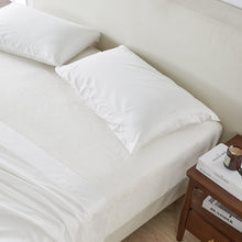 Load image into Gallery viewer, Solid Plush Fitted Sheet - Velvet Luxe Collection