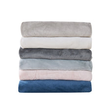 Load image into Gallery viewer, Solid Plush Fitted Sheet - Velvet Luxe Collection
