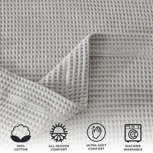 Load image into Gallery viewer, 100% Cotton Waffle Weave Blanket - Mikala Collection