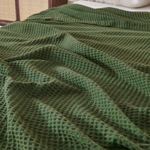 Load image into Gallery viewer, 100% Cotton Waffle Weave Blanket - Mikala Collection
