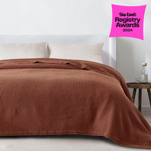 Load image into Gallery viewer, 100% Cotton Waffle Weave Blanket - Mikala Collection