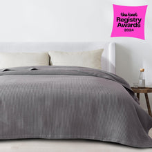 Load image into Gallery viewer, 100% Cotton Waffle Weave Blanket - Mikala Collection