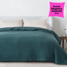 Load image into Gallery viewer, 100% Cotton Waffle Weave Blanket - Mikala Collection